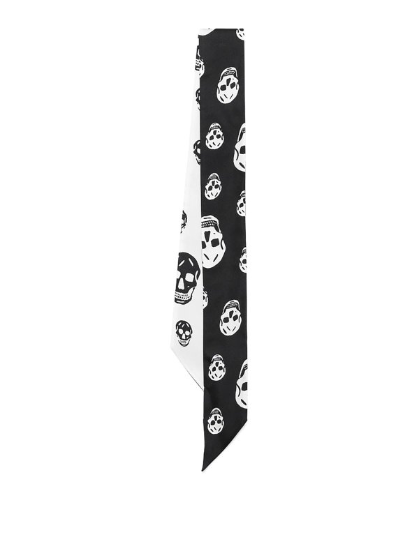 ALEXANDER MCQUEEN: スカーフ - スカーフ - 黒