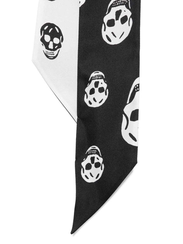 The Best Shops ALEXANDER MCQUEEN: スカーフ - スカーフ - 黒