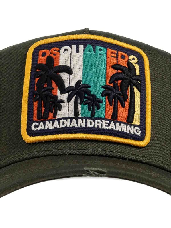 DSQUARED2: Hüte online - Hut - Grün