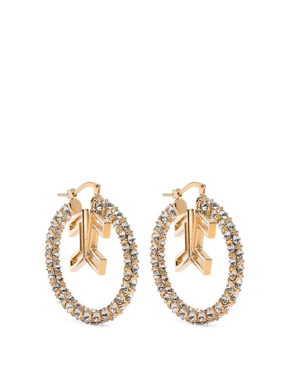 ELISABETTA FRANCHI: イヤリング - イヤリング - 金