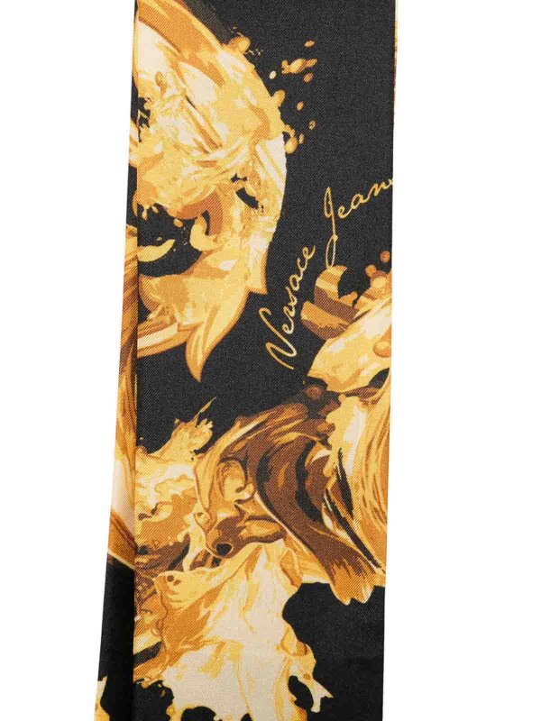 The Best Shops Versace Jeans Couture: Bufandas y pañuelos - Bufanda - Negro