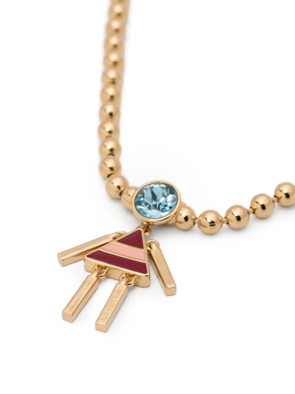 The Best Shops Vivetta: Collar - Collar - Dorado