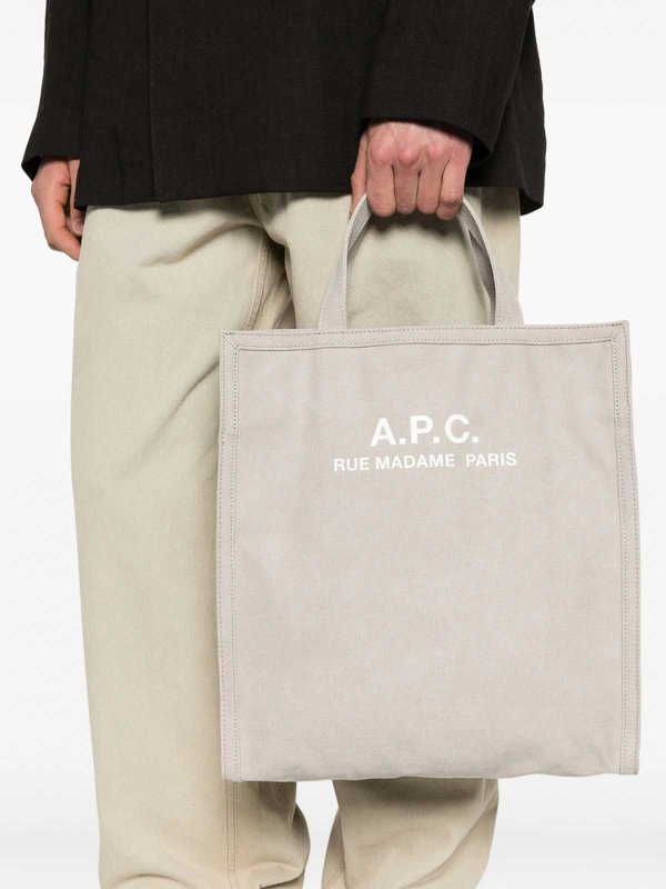 A.P.C.: Handtaschen online - Shopper - Grau