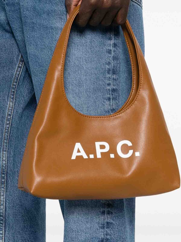 A.P.C.: Sacs à main online - Sac Cabas - Marron