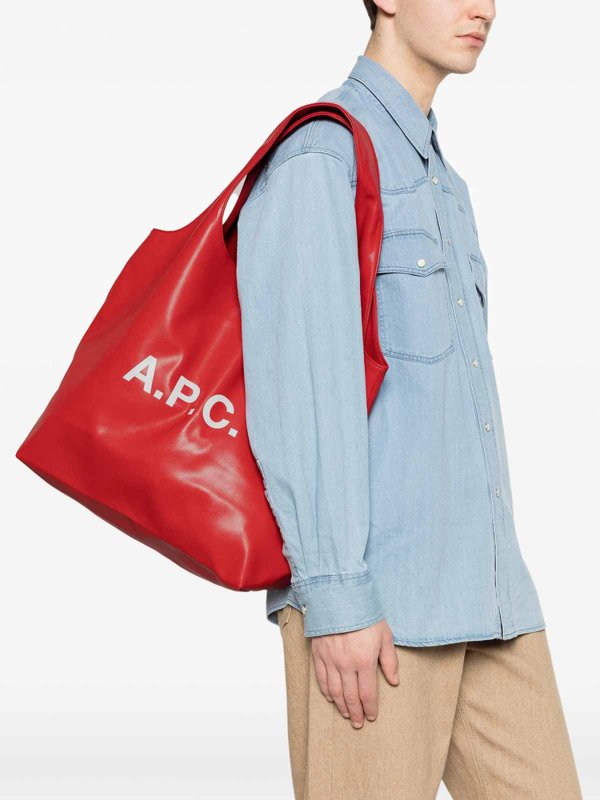 Sac Cabas - Rouge shop online: A.P.C.