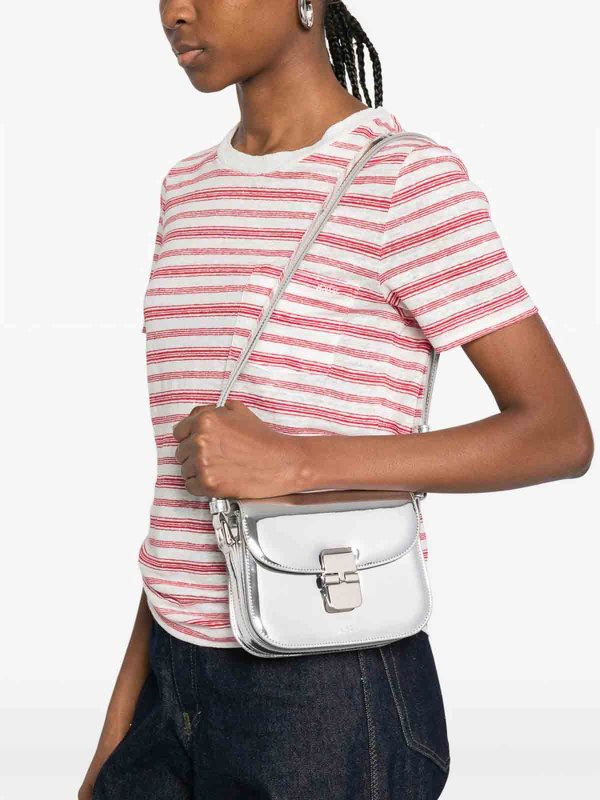 The Best Shops A.P.C.: Sacs à main - Sac Cabas - Argent