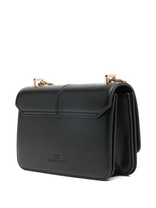 ショルダーバッグ - 黒 shop online: ELISABETTA FRANCHI