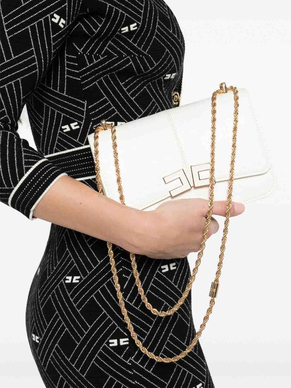 ELISABETTA FRANCHI: ショルダーバッグ online - ショルダーバッグ - 白