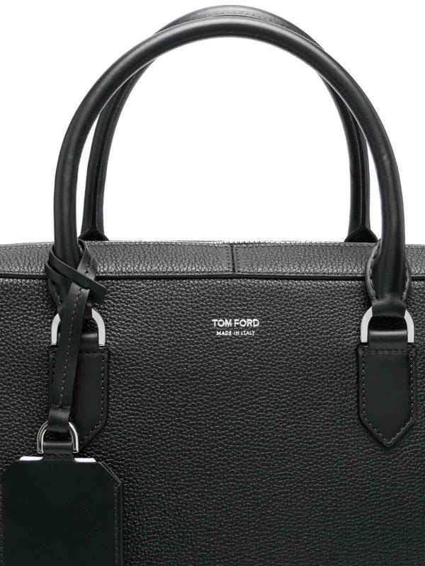 ラップトップバッグ/ブリーフケース - 黒 shop online: TOM FORD