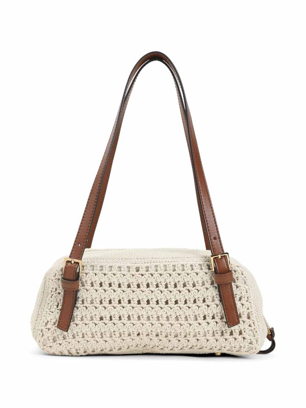 VERSACE: Sacs à main online - Sac Cabas - Beige