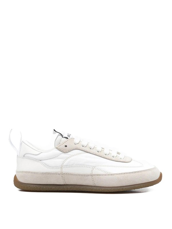 ALEXANDER MCQUEEN: Chaussures de sport - Baskets - Blanc