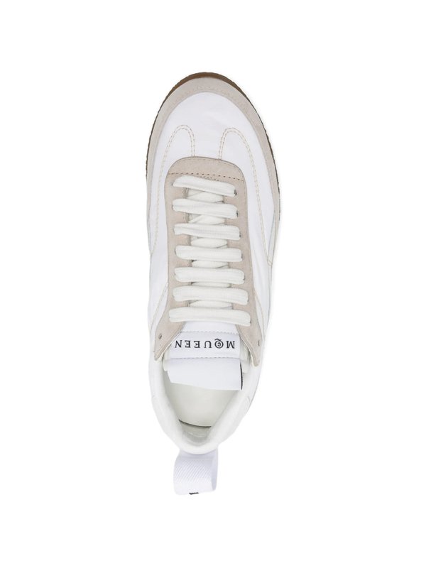 Baskets - Blanc shop online: ALEXANDER MCQUEEN