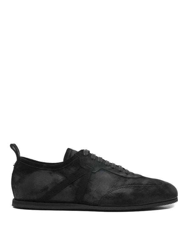 ANN DEMEULEMEESTER: Chaussures de sport - Baskets - Noir