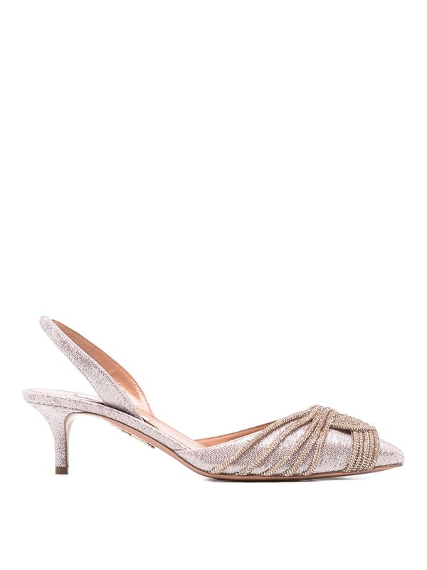 Aquazzura: サンダル - サンダル - ヌードカラー