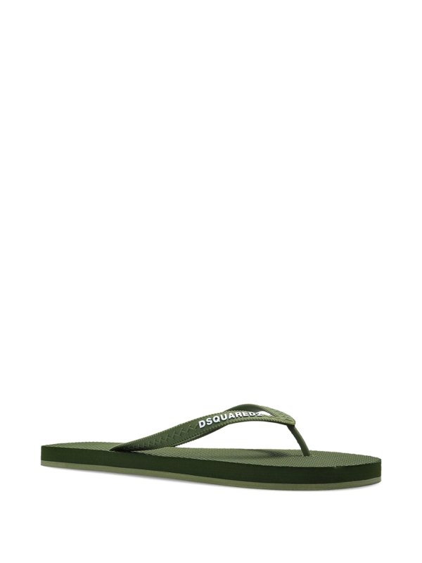 DSQUARED2: Tongs online - Tongs - Vert