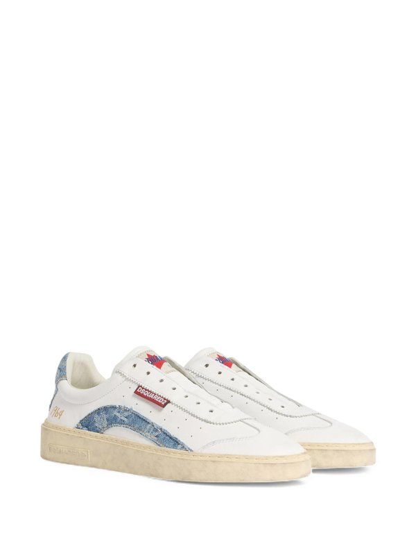 Baskets - Blanc shop online: DSQUARED2