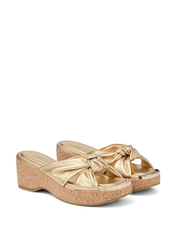 The Best Shops JIMMY CHOO: サンダル - サンダル - 金