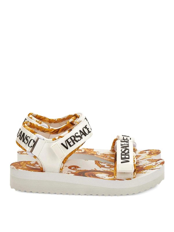 Versace Jeans Couture: サンダル - サンダル - 白