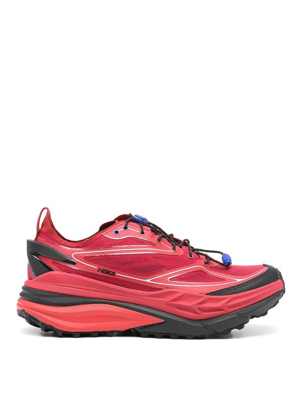 HOKA: スニーカー - スニーカー - 赤