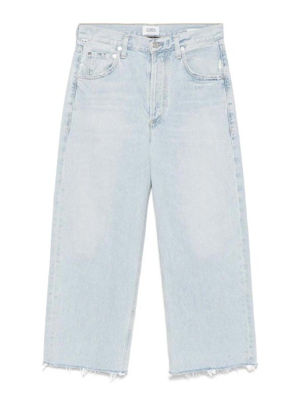CITIZENS OF HUMANITY: Jeans à jambe droite - Jean Droit - Bleu