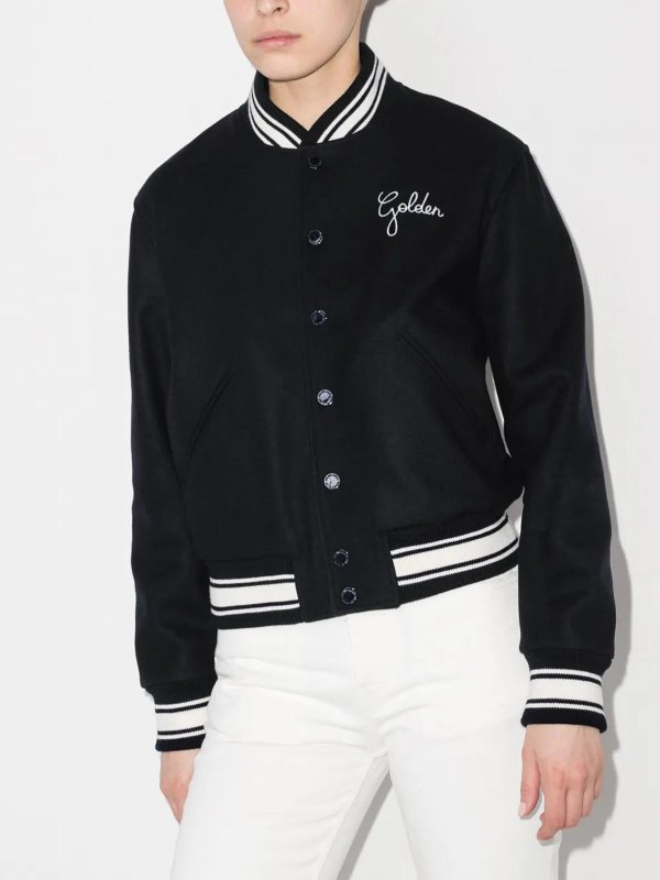 GOLDEN GOOSE: ボンバージャケット online - ボンバージャケット - ブルー