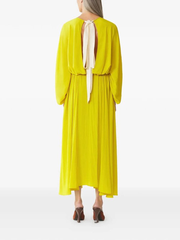 Maxi Robe - Jaune shop online: LANVIN