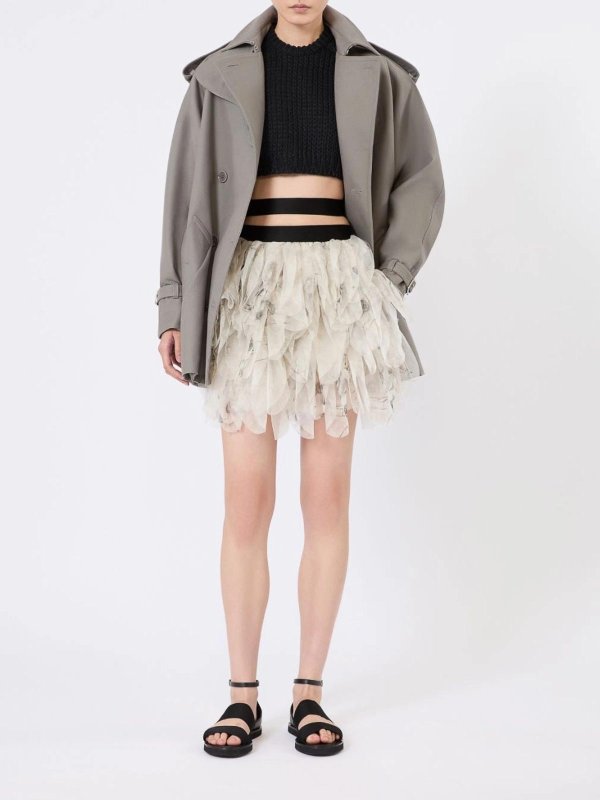 Max Mara: Knee length skirts & Midi online - Talc skirt