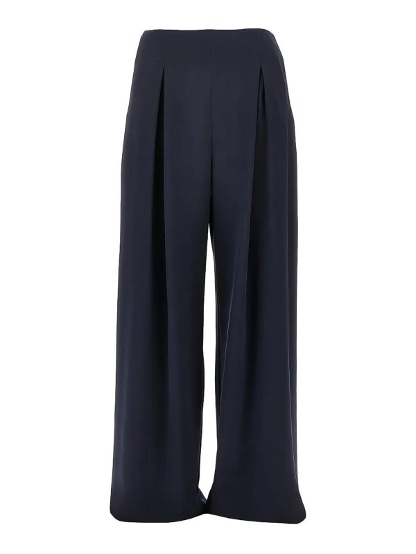 Max Mara: Casual Hosen - Casual Hose - Blau
