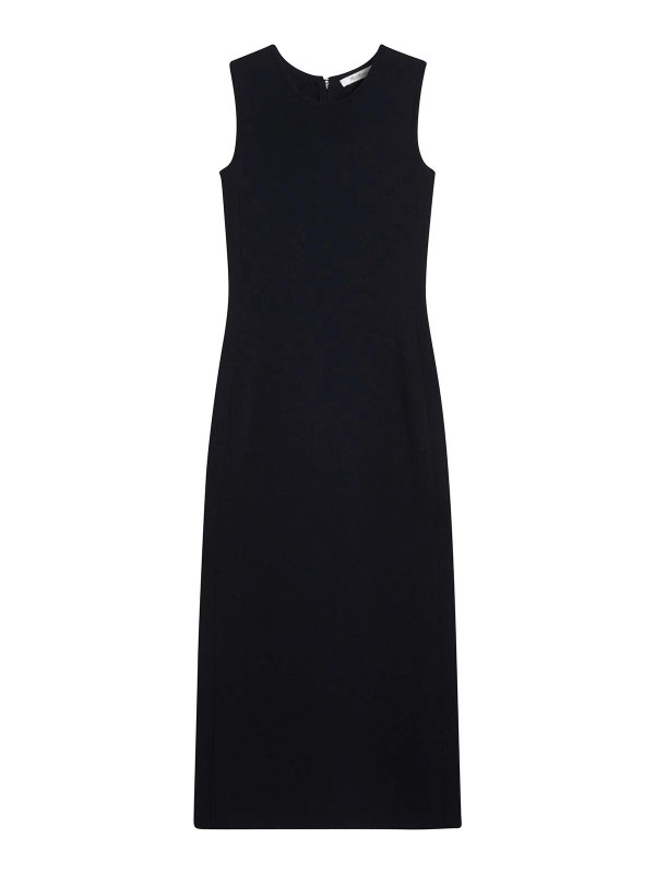 Max Mara: Vestidos media pierna - Vestido Midi - Azul