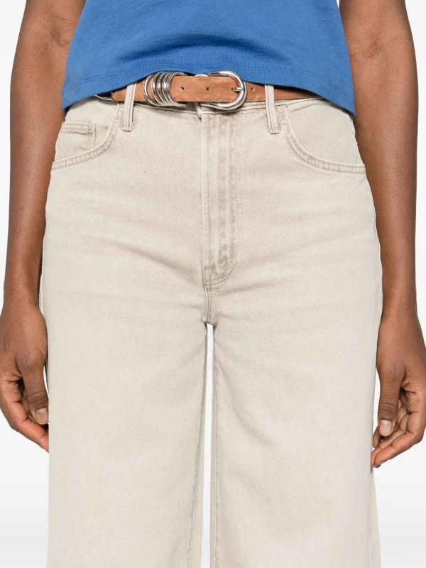 The Best Shops MOTHER: Jeans à jambe droite - Jean Droit - Bleu