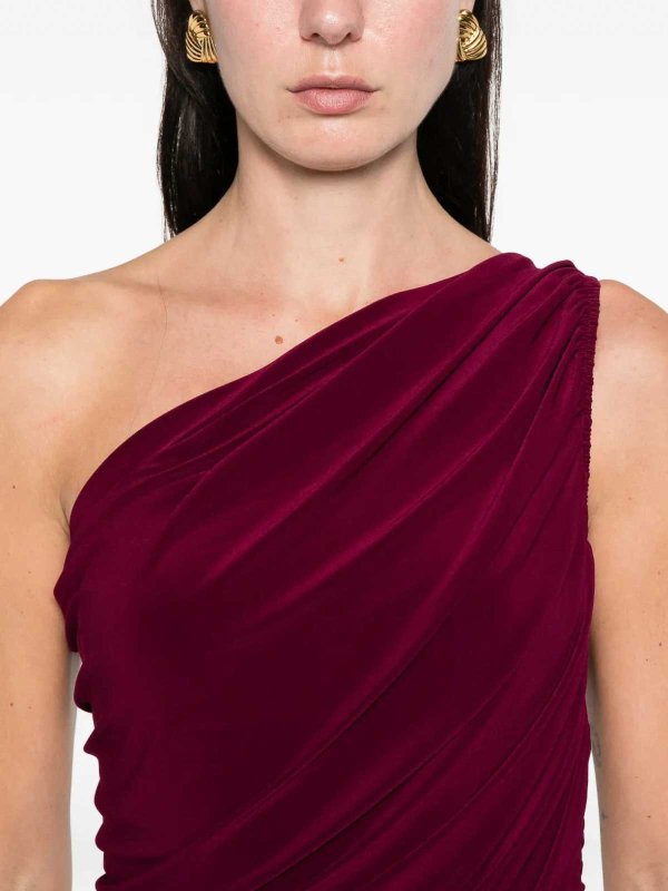 Norma Kamali buy online Knielanges Kleid - Lila