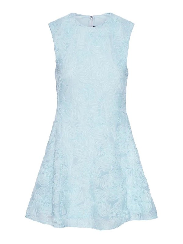 ROTATE Birger Christensen: ショートドレス - ショートドレス - ライトブルー