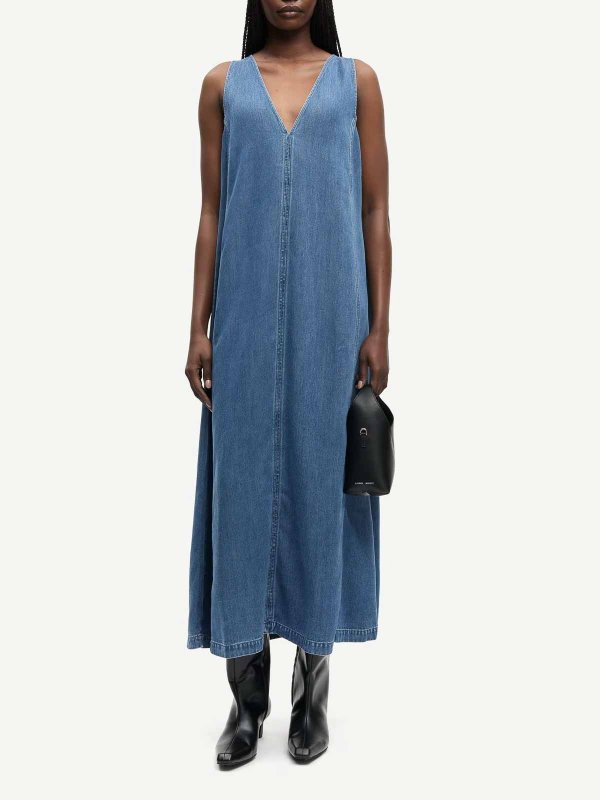 The Best Shops SAMSOE SAMSOE: Abendkleider - Abendkleid - Blau