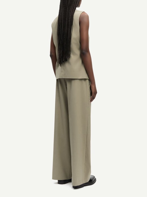 The Best Shops SAMSOE SAMSOE: ベスト＆チョッキ - ウェストコート/ジレ - グレー