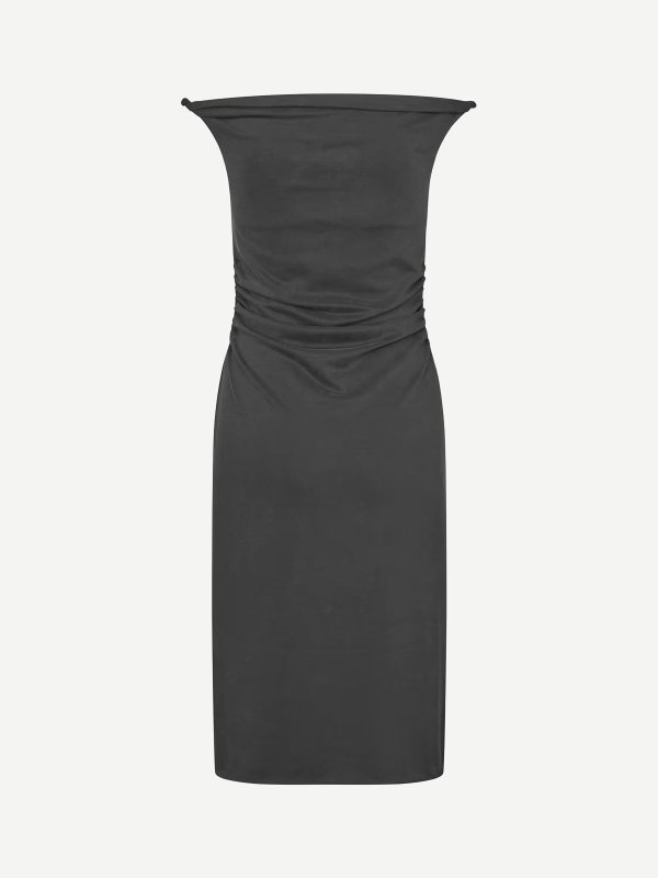 SAMSOE SAMSOE: Knielange Kleider online - Knielanges Kleid - Schwarz