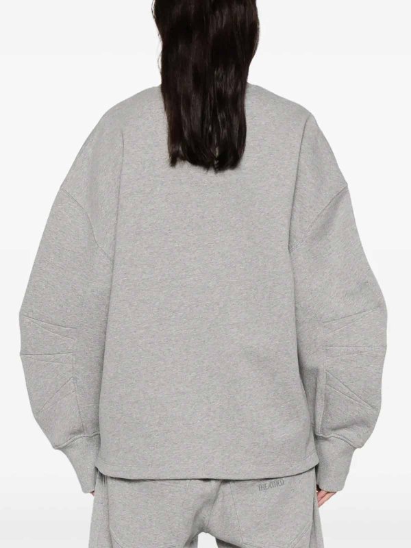 The Best Shops The Attico: Sweatshirts und Pullover - Sweatshirt - Grau