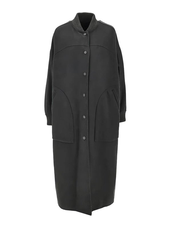 WEEKEND MAX MARA: Abrigos semilargos - Abrigo Midi - Gris