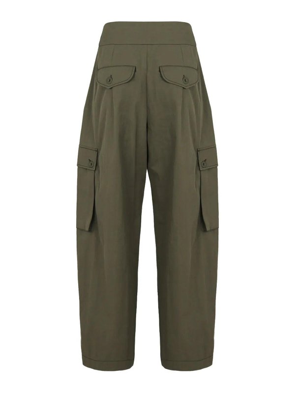 WEEKEND MAX MARA: Casual Hosen online - Casual Hose - Dunkelgrün