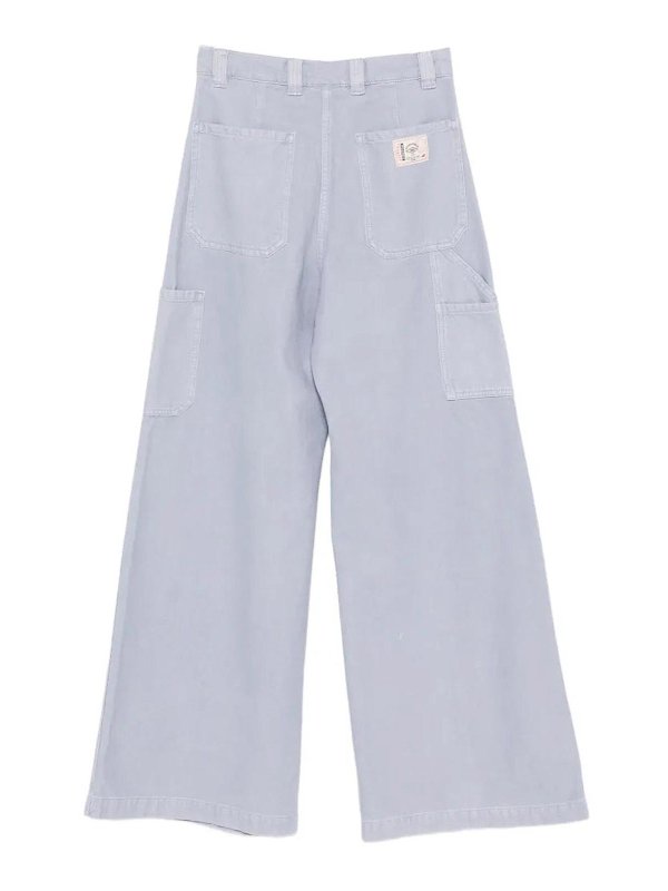 WEEKEND MAX MARA: カジュアルトラウザー online - カジュアルパンツ - ライトブルー