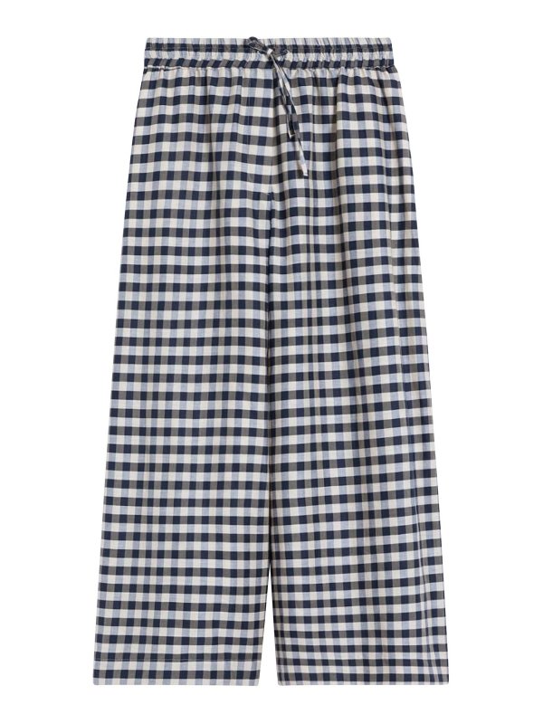 WEEKEND MAX MARA: Pantalones casual - Pantalón Casual - Azul