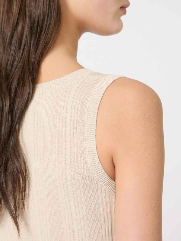 The Best Shops WEEKEND MAX MARA: Tops & Tank tops - Ribbed tank top