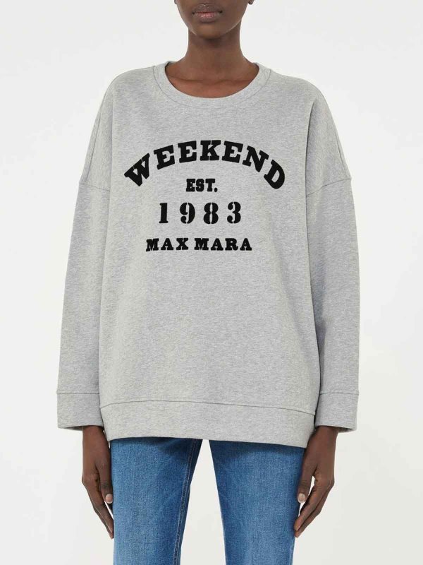 WEEKEND MAX MARA: スウェット＆セーター online - スウェットシャツ/セーター - グレー