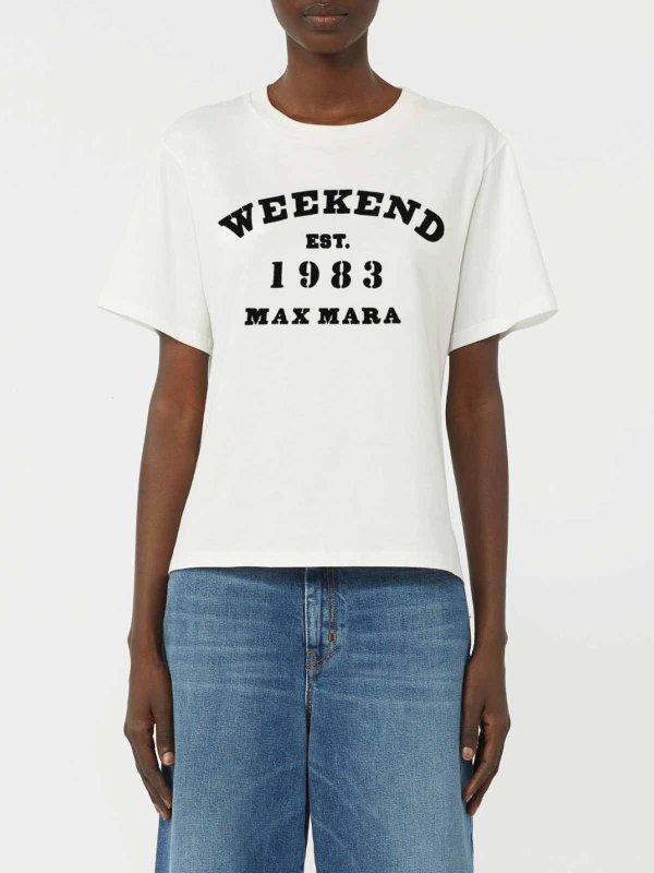 WEEKEND MAX MARA: Camisetas online - Camiseta - Blanco