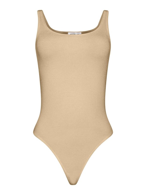 WOLFORD: Tops und Tank Tops - Top - Hellbraun