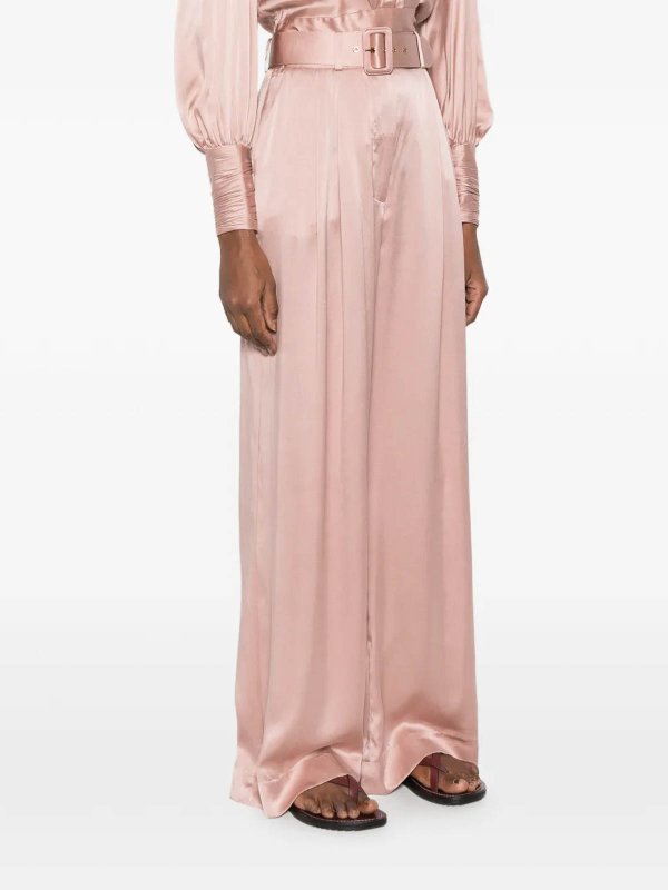 The Best Shops ZIMMERMANN: Pantalons casual - Pantalons Décontractés - Rose