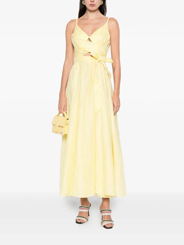 ZIMMERMANN: ニーレングスドレス online - 膝丈ドレス - イエロー