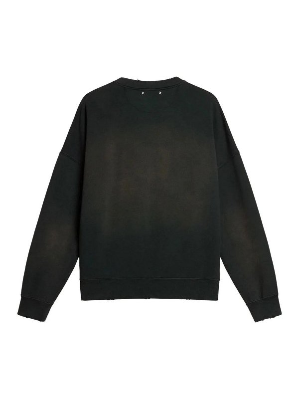 GOLDEN GOOSE: Sweatshirts und Pullover online - Sweatshirt - Schwarz