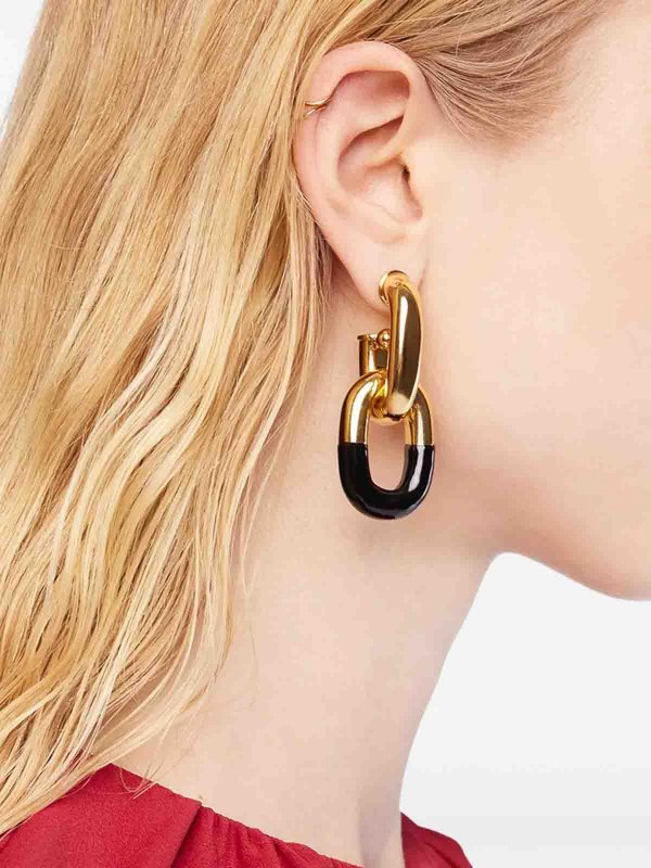 RABANNE: イヤリング online - イヤリング - 黒