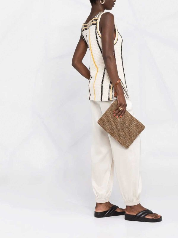 IBELIV: クラッチバッグ online - クラッチバッグ - ブラウン