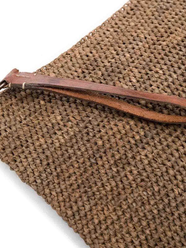 クラッチバッグ - ブラウン shop online: IBELIV